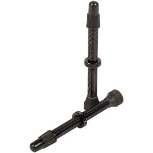 55mm Tubeless Valve Stem, Pair - Black