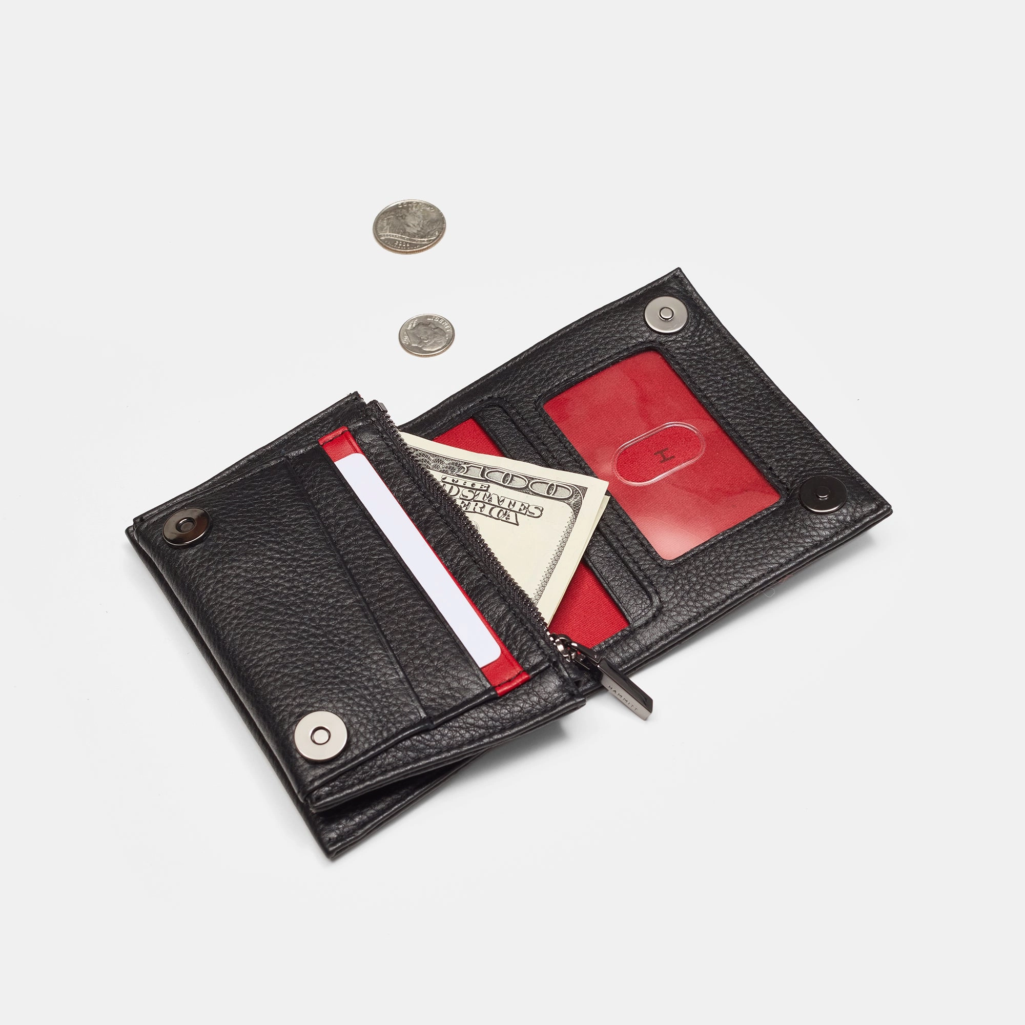 Allen Wallet | Black/Gunmetal