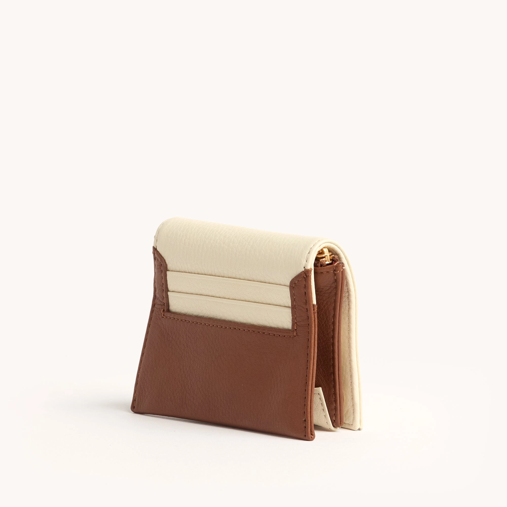 Allen Wallet | Courtyard Cream/Brushed Gold