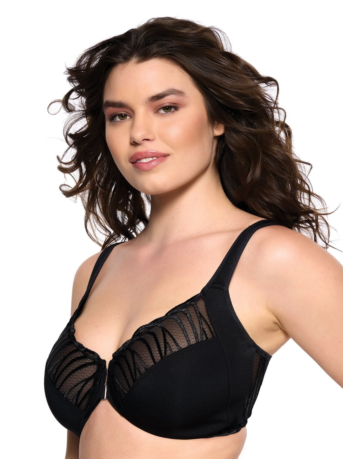 Angie Front Close Minimizer Bra