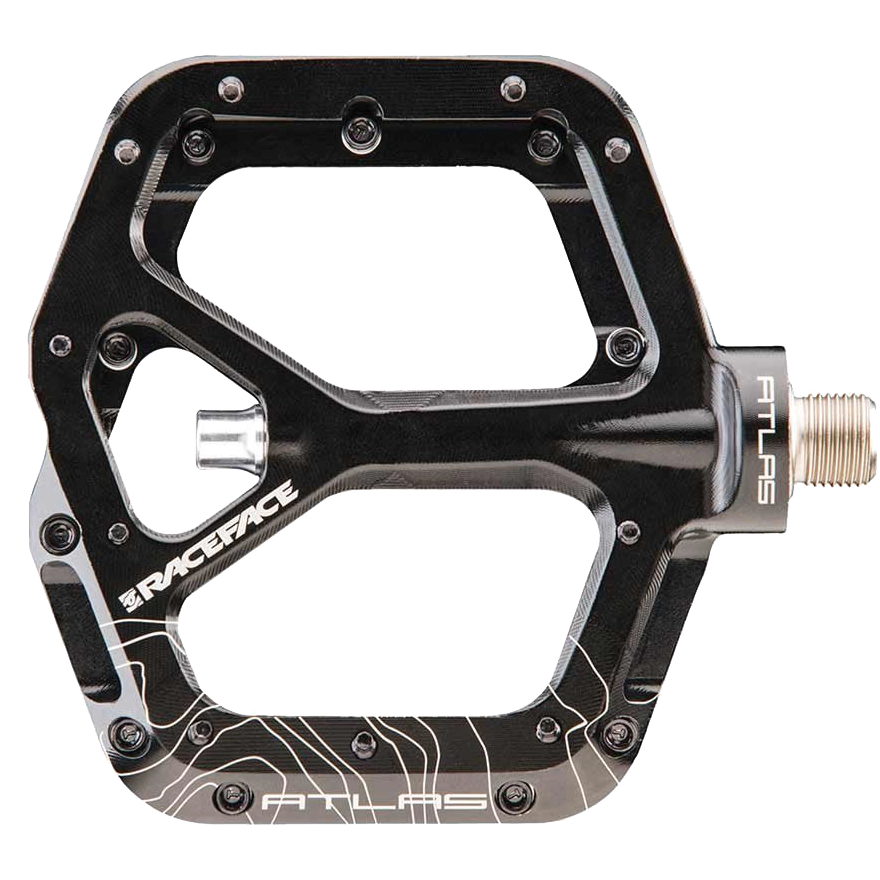 Atlas Platform Pedal 9/16 - Black