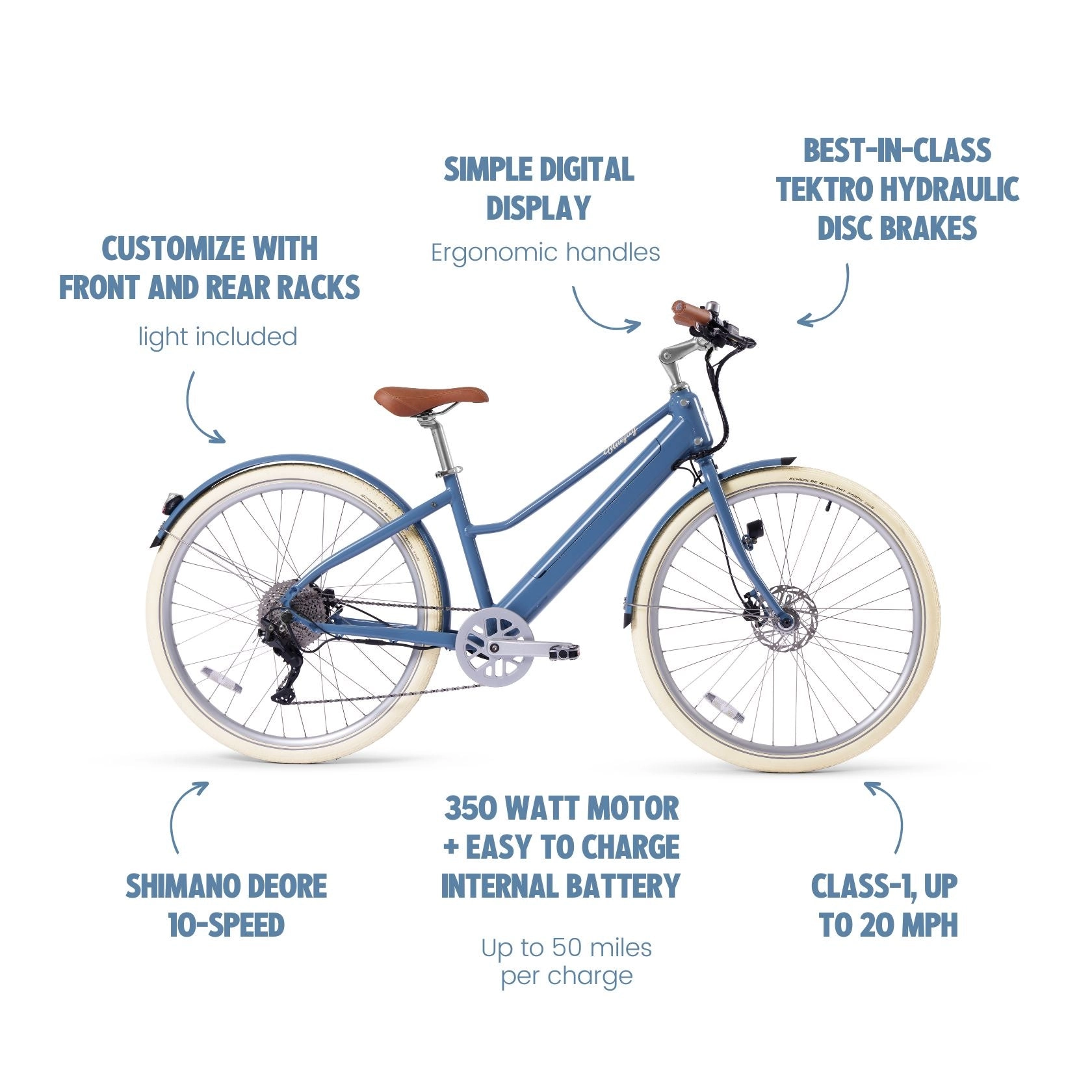 Bluejay Premiere Lite - Classic Black Electric Bike