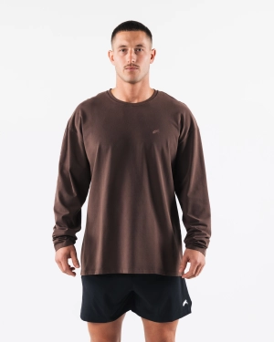Breathe More LS Tee - Cashmere