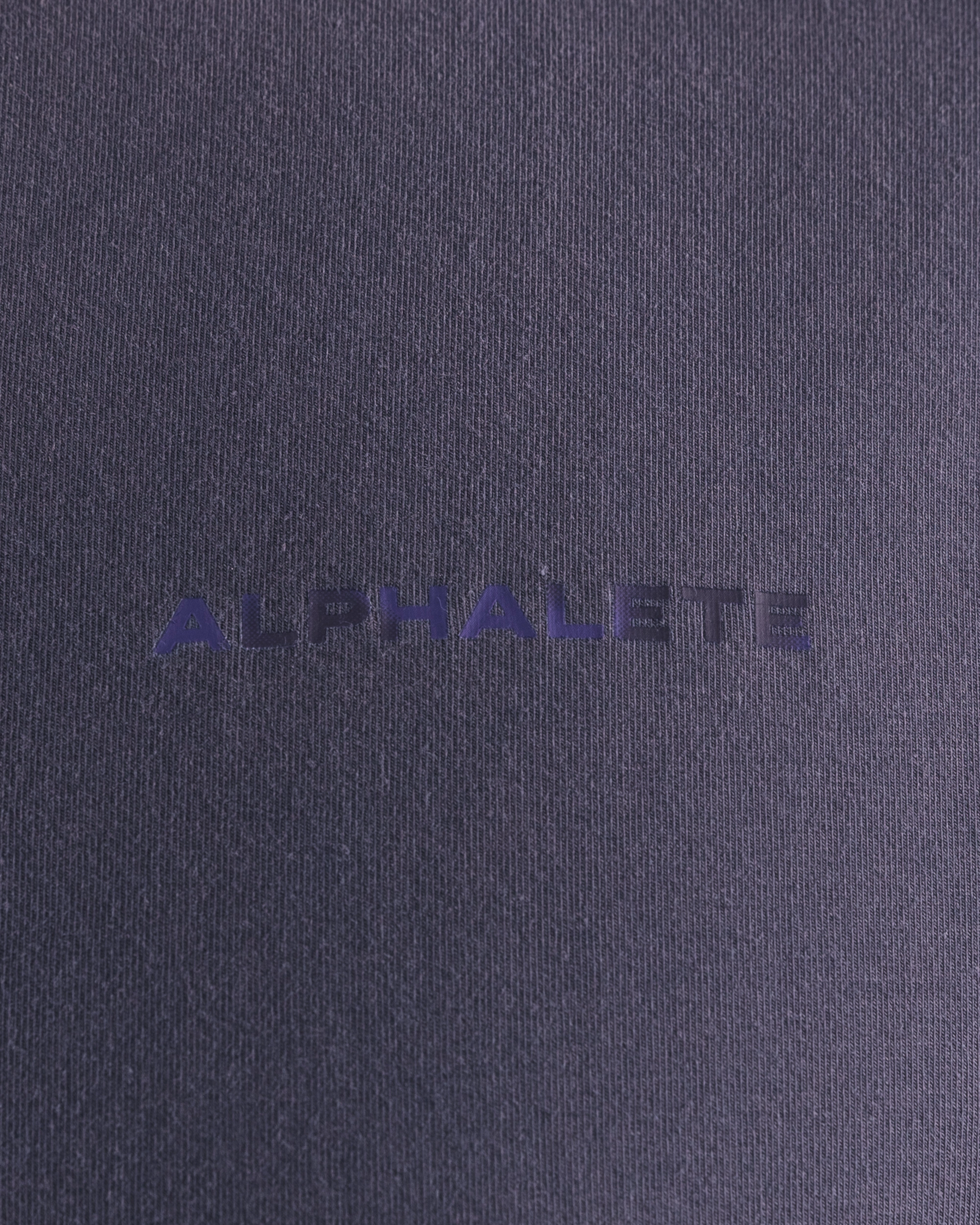 Breathe More Tee - Muted Purple