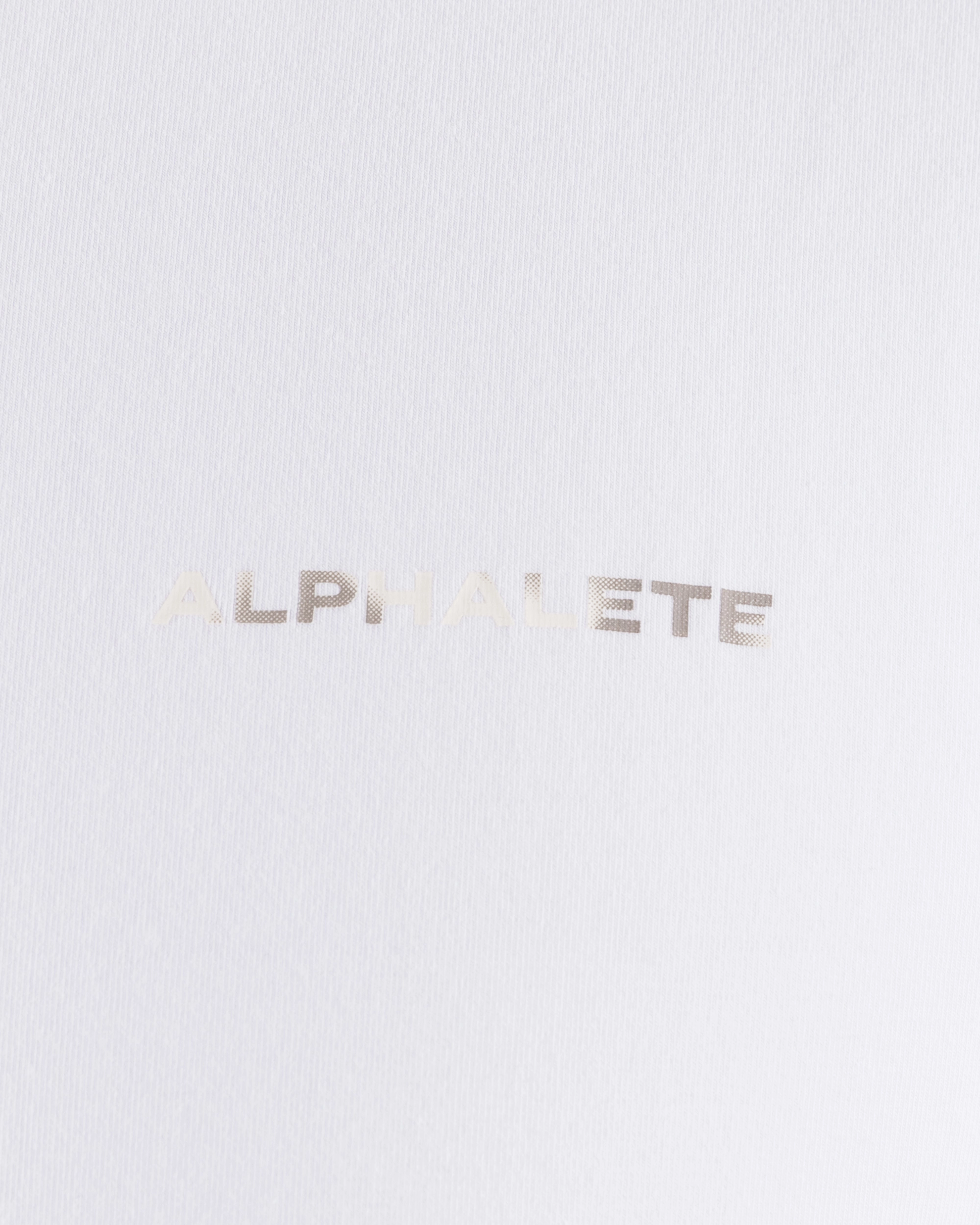 Breathe More Tee - White