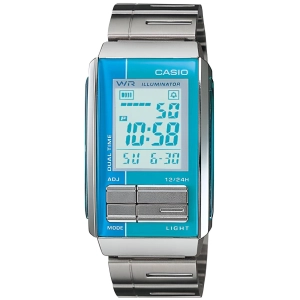 Casio Women's Watch - Futurist Grey Dial Bracelet Dual Time Digital | LA-201W-2A2