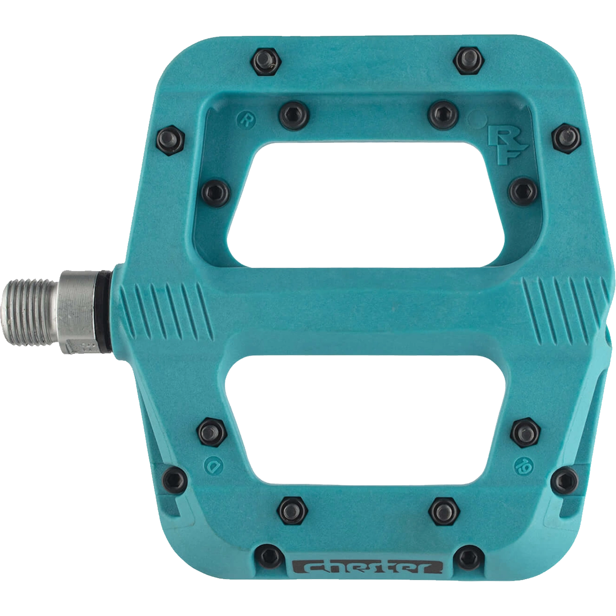 Chester 9/16 Turquoise Platform Pedal