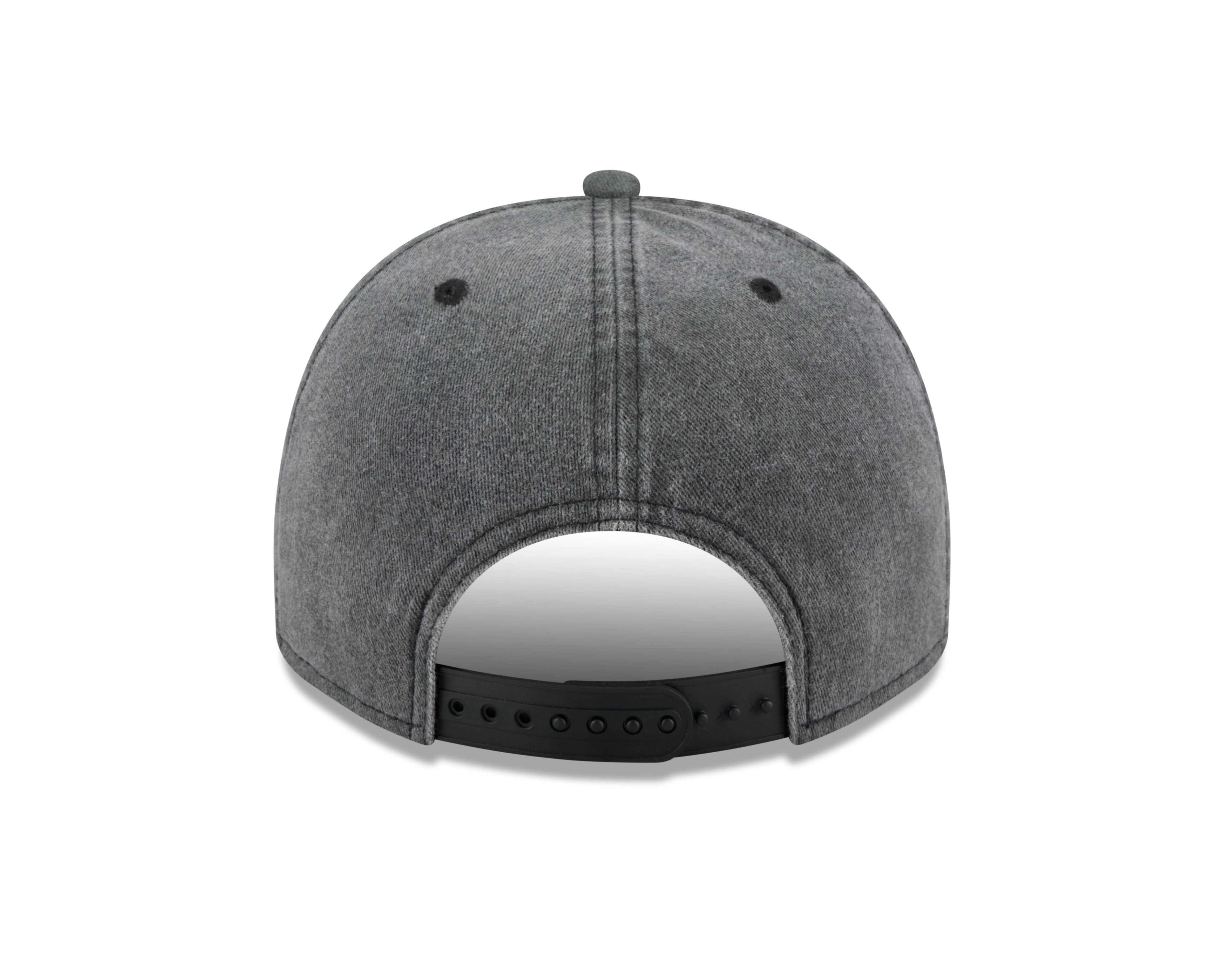 Chicago Blackhawks New Era Gray Washed 9FIFTY A-Frame Snapback Hat