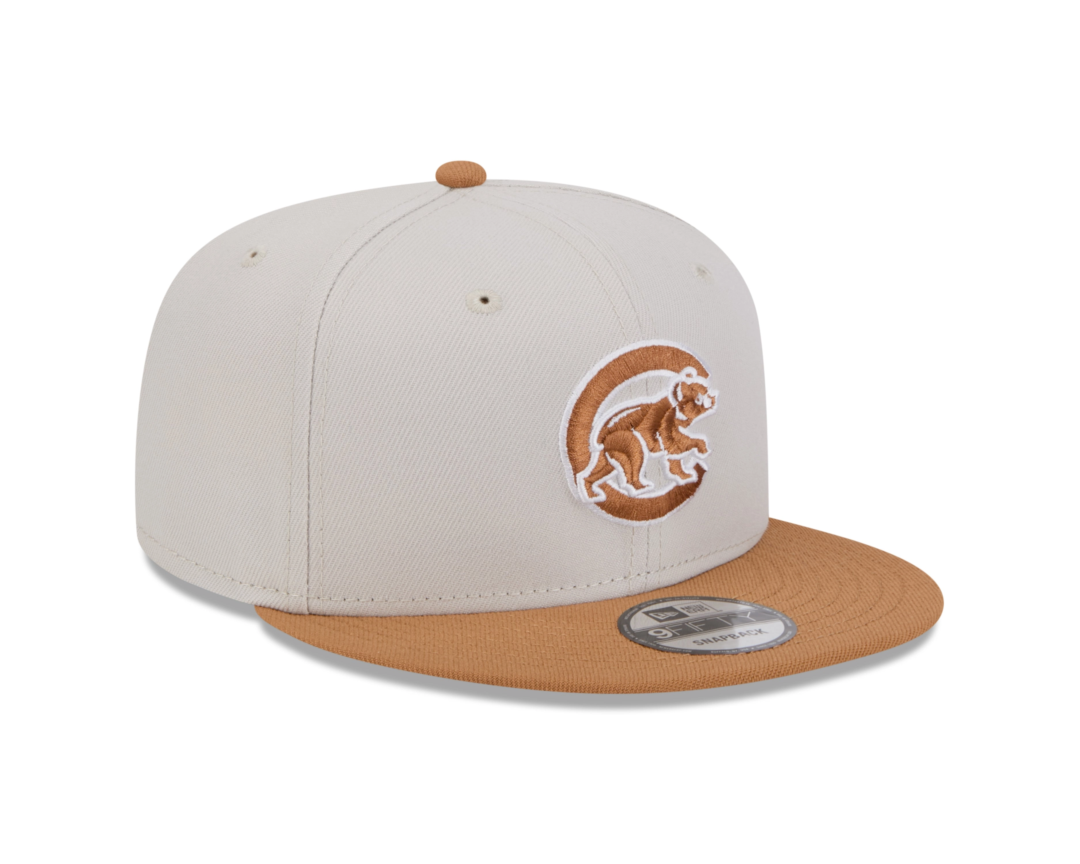 Chicago Cubs New Era Alternate 2 Tone Stone/Bronze 9FIFTY Snapback Hat