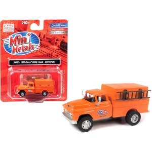 Classic Metal Works 1/87 Scale Truck - Union Electric Chevrolet Utility Orange