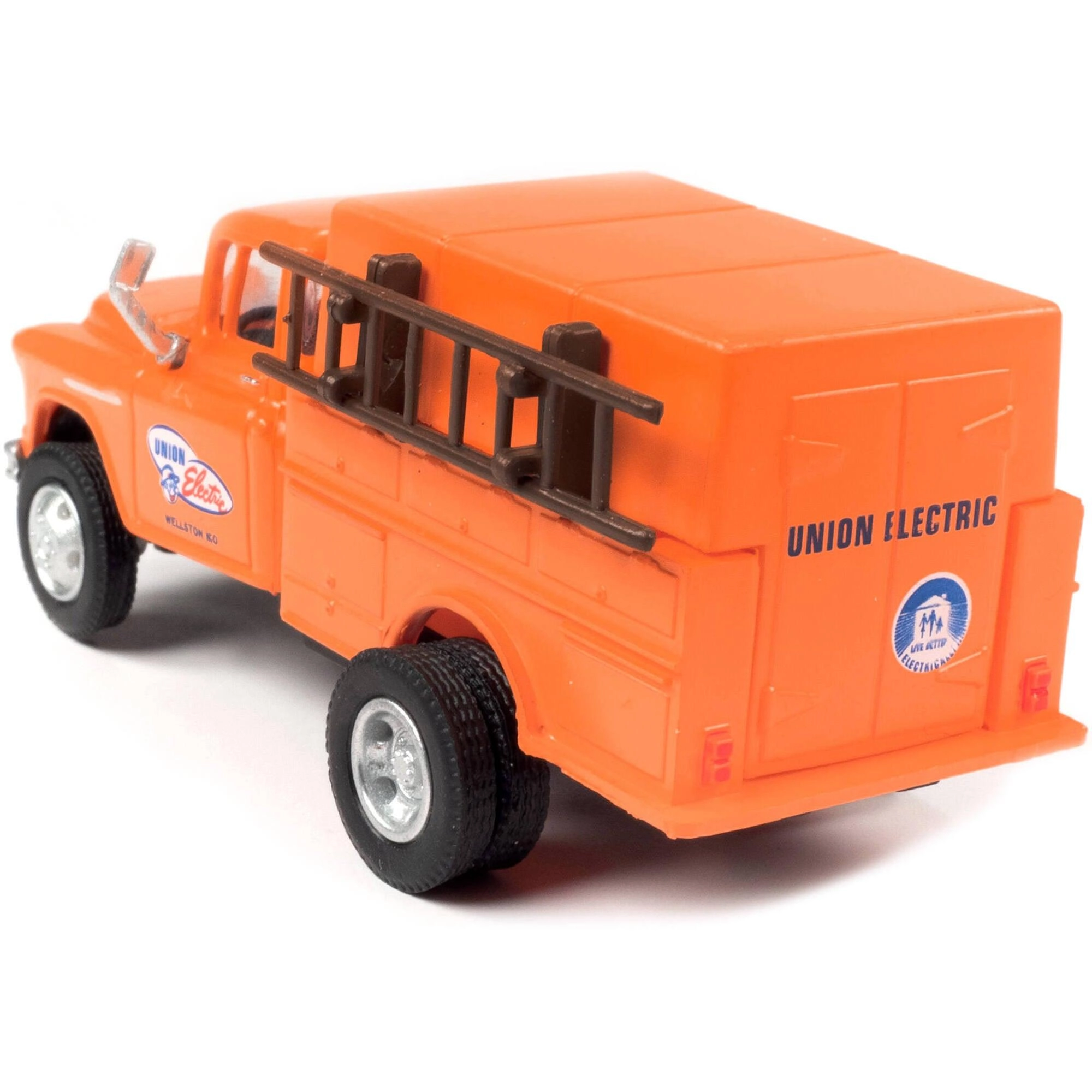Classic Metal Works 1/87 Scale Truck - Union Electric Chevrolet Utility Orange