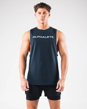 Core Cut Off - Deep Navy