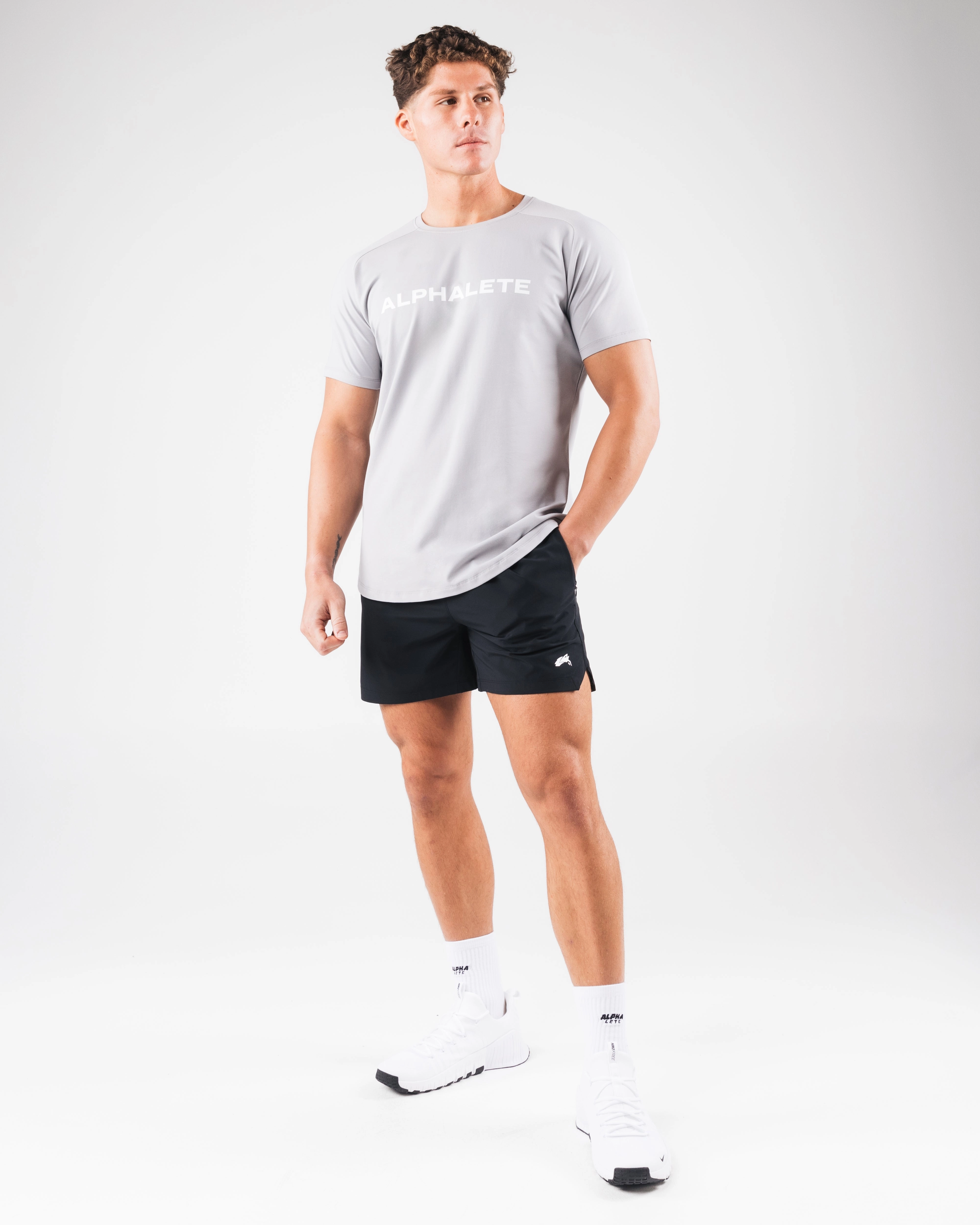 Core Tee - Chrome