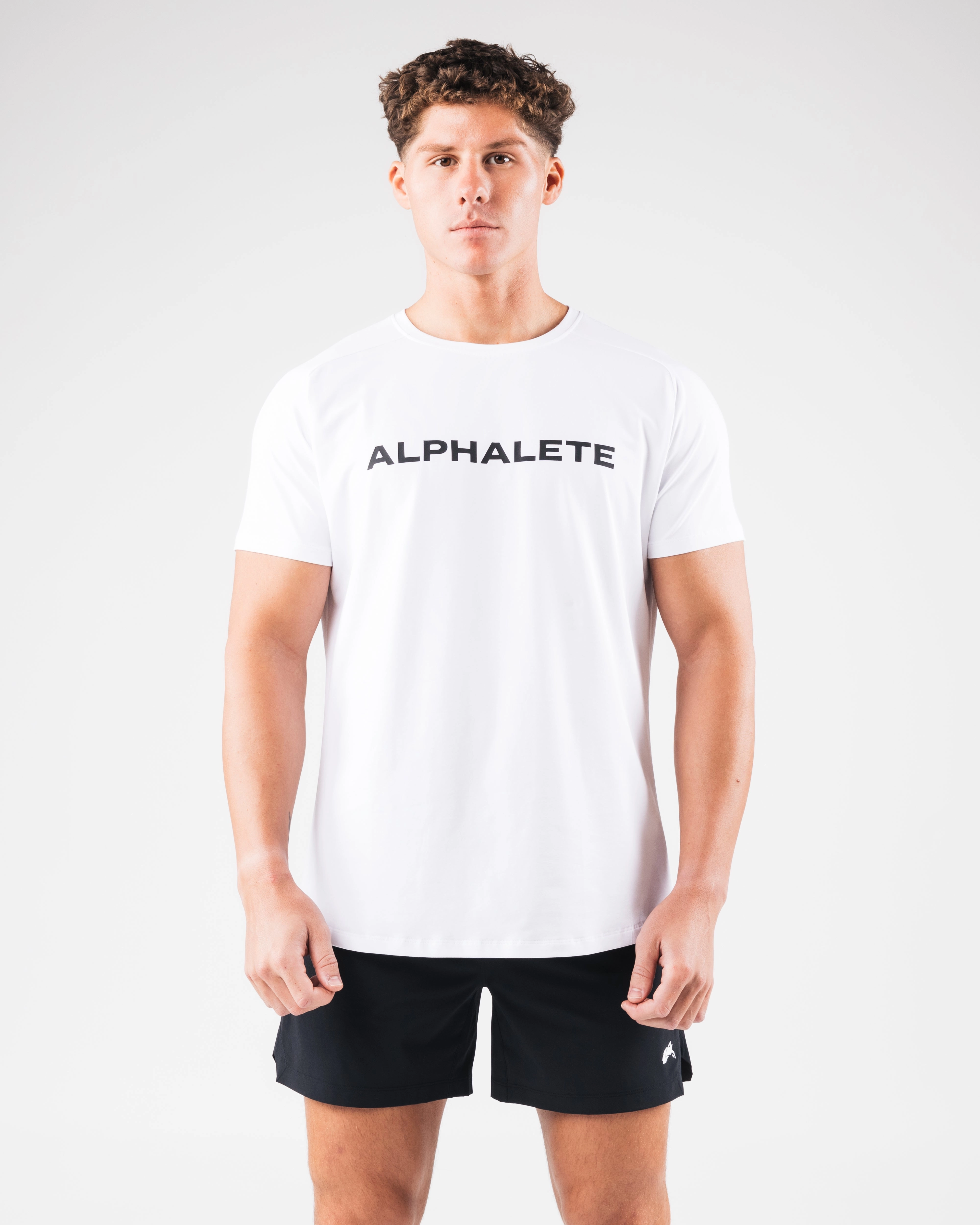 Core Tee - White / Black