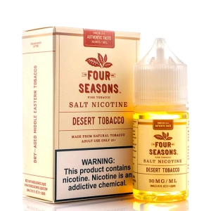 Desert Tobacco Salt - Four Seasons E-Juice [Naturally-Extracted]