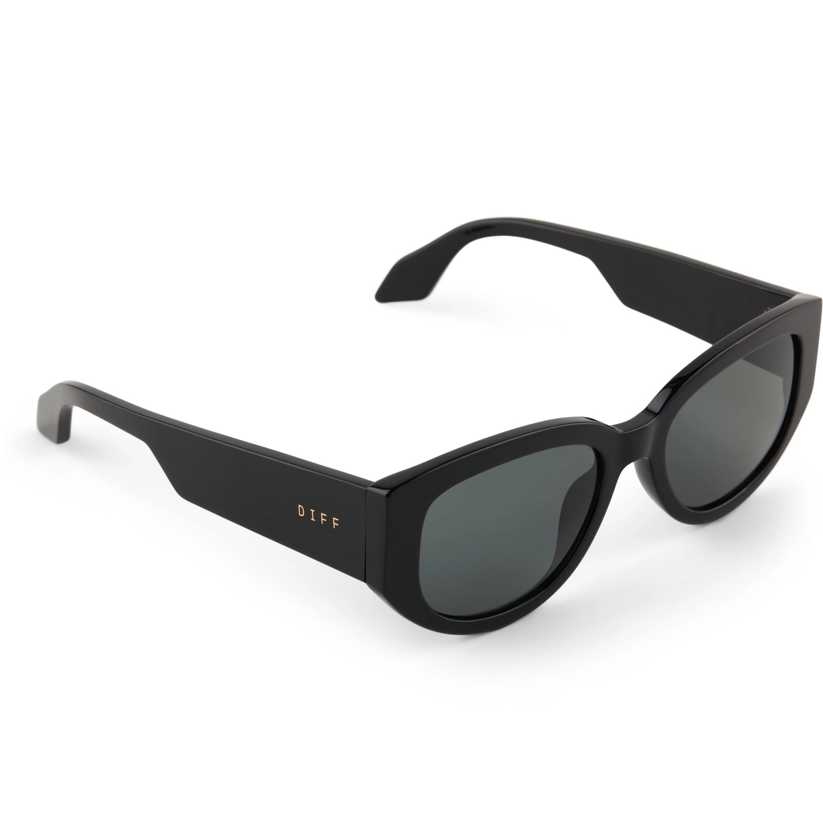 DREW - BLACK   GREY   POLARIZED SUNGLASSES