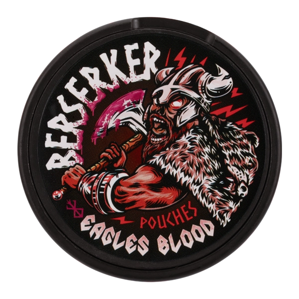Eagle's Blood BERSERKER Caffeine Pouches