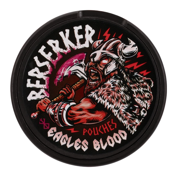 Eagle's Blood BERSERKER Caffeine Pouches