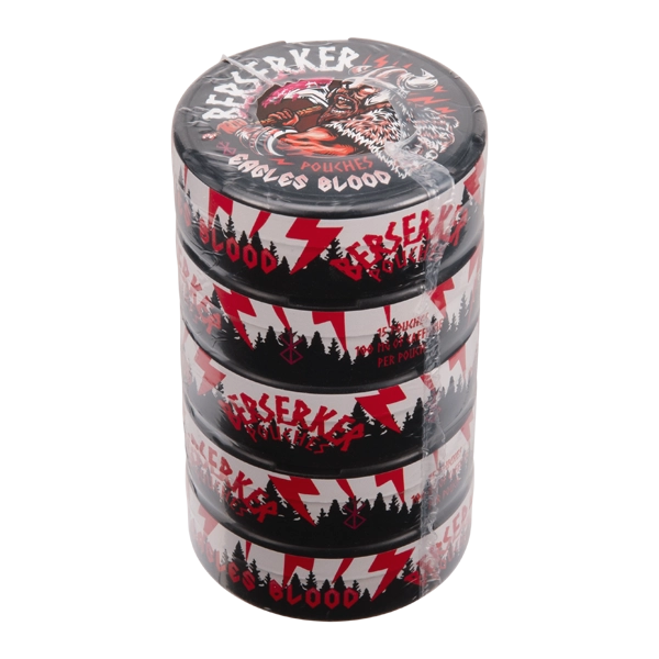 Eagle's Blood BERSERKER Caffeine Pouches
