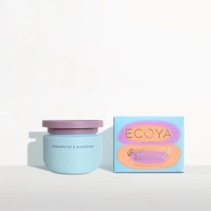 ECOYA Limited Edition Rosewater & Raspberry Body Soufflé