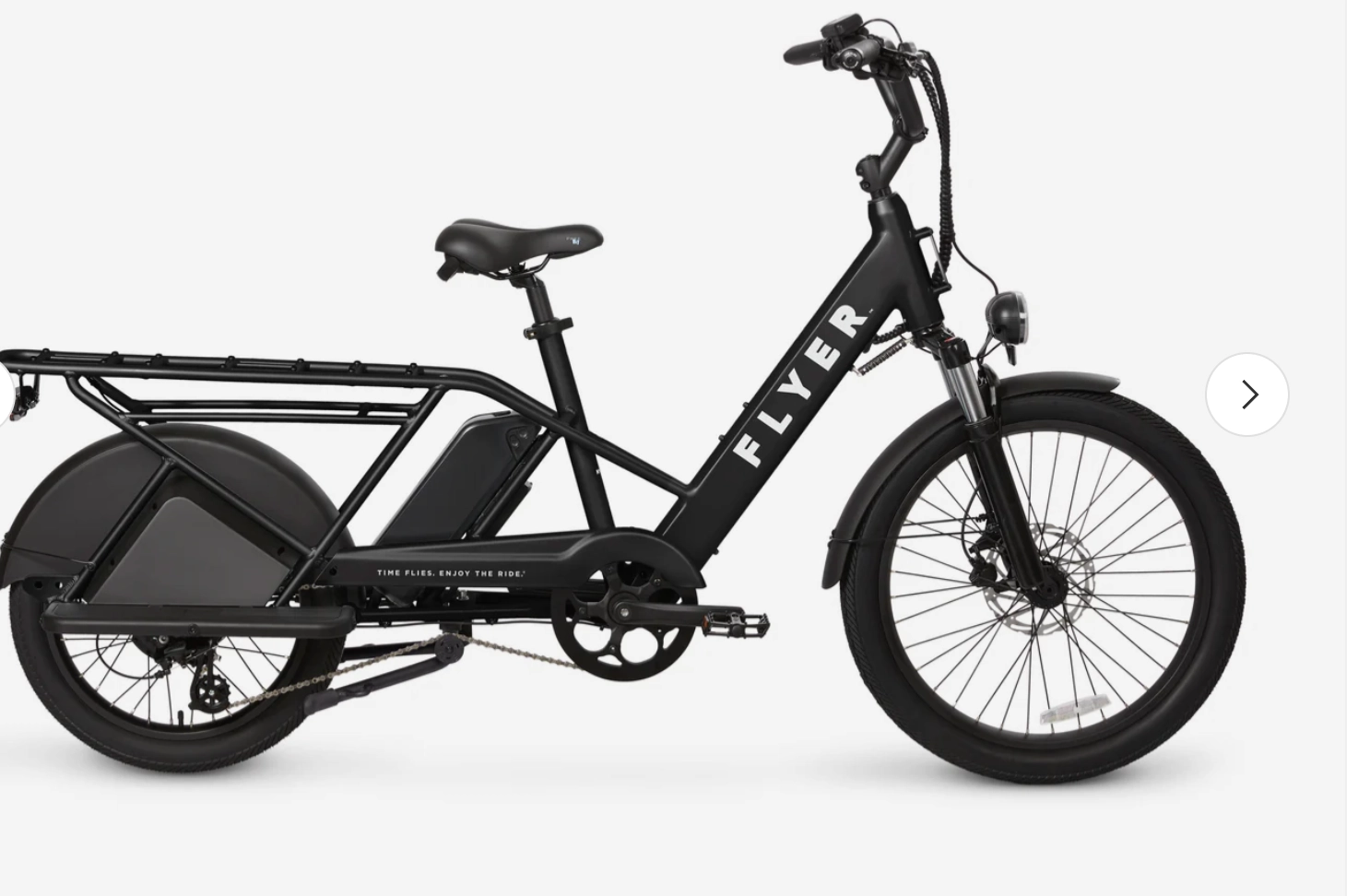 Flyer Via Pro Ultimate Family Cargo Step Thru Electric Bike