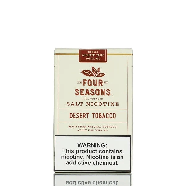 Four Seasons Salt Nicotine - Desert Tobacco - 30ml