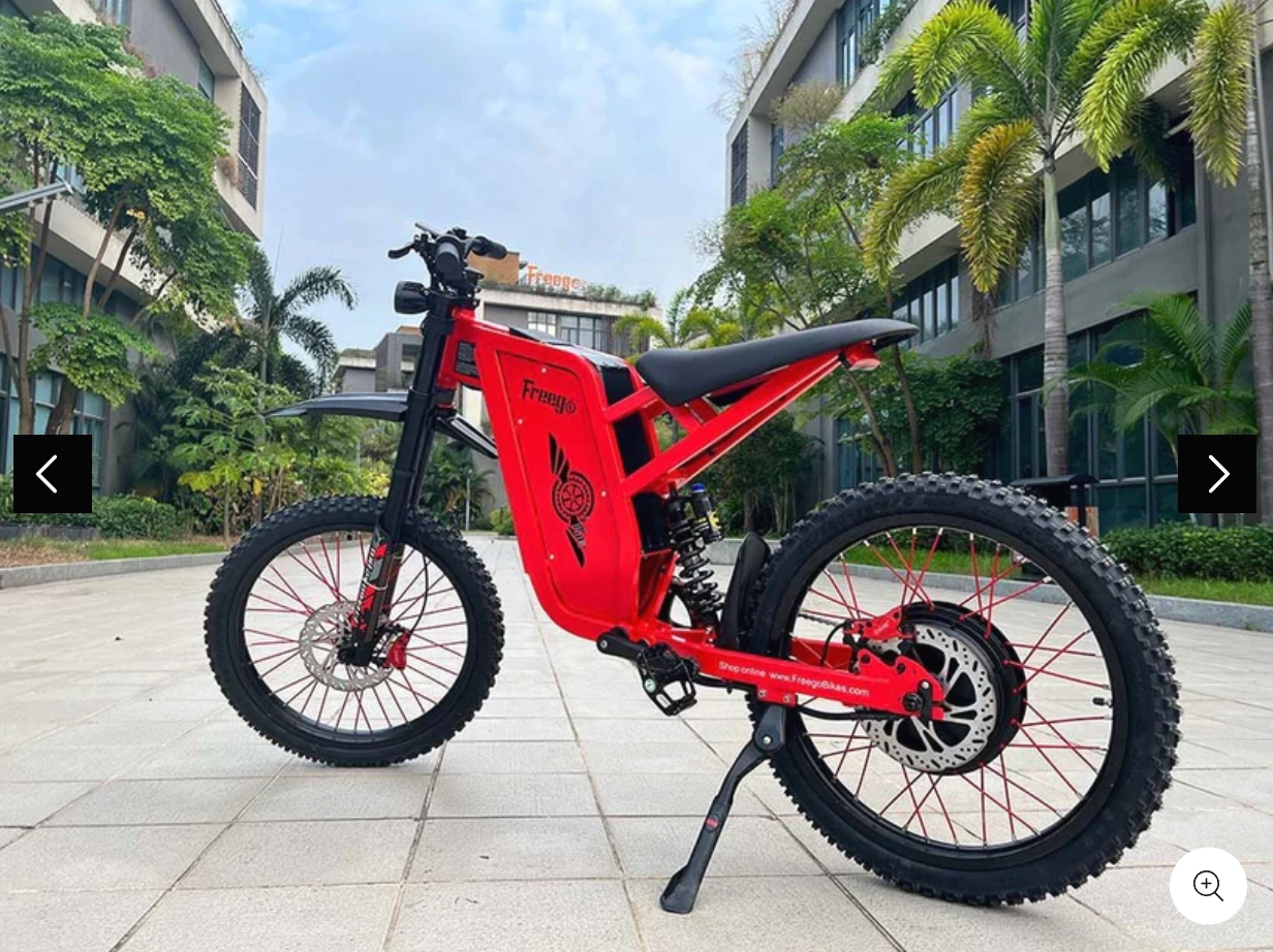 Freego  X2 Pro Full Suspension Electric Dirt Bike