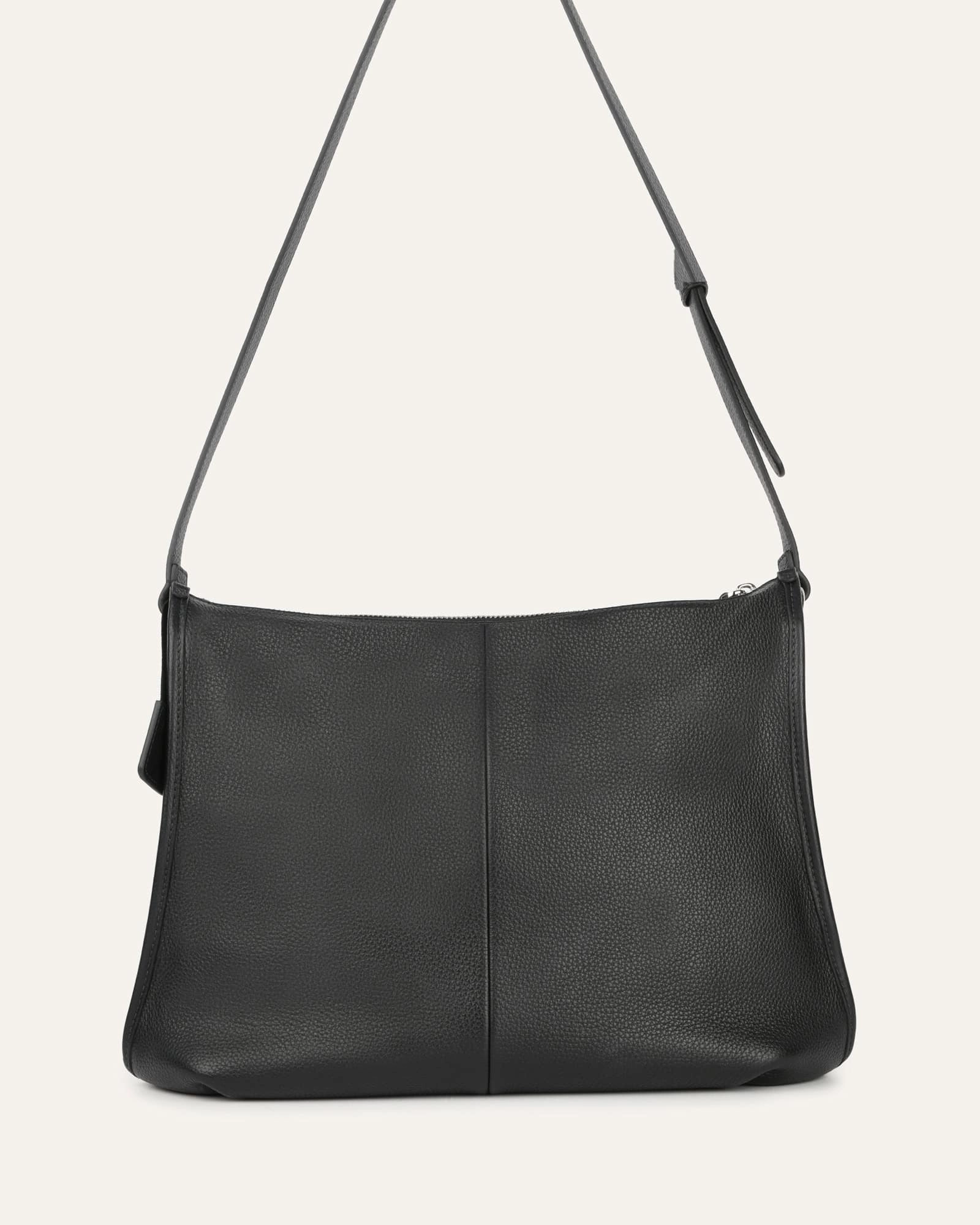 GRAYSON TOTE BAG BLACK LEATHER