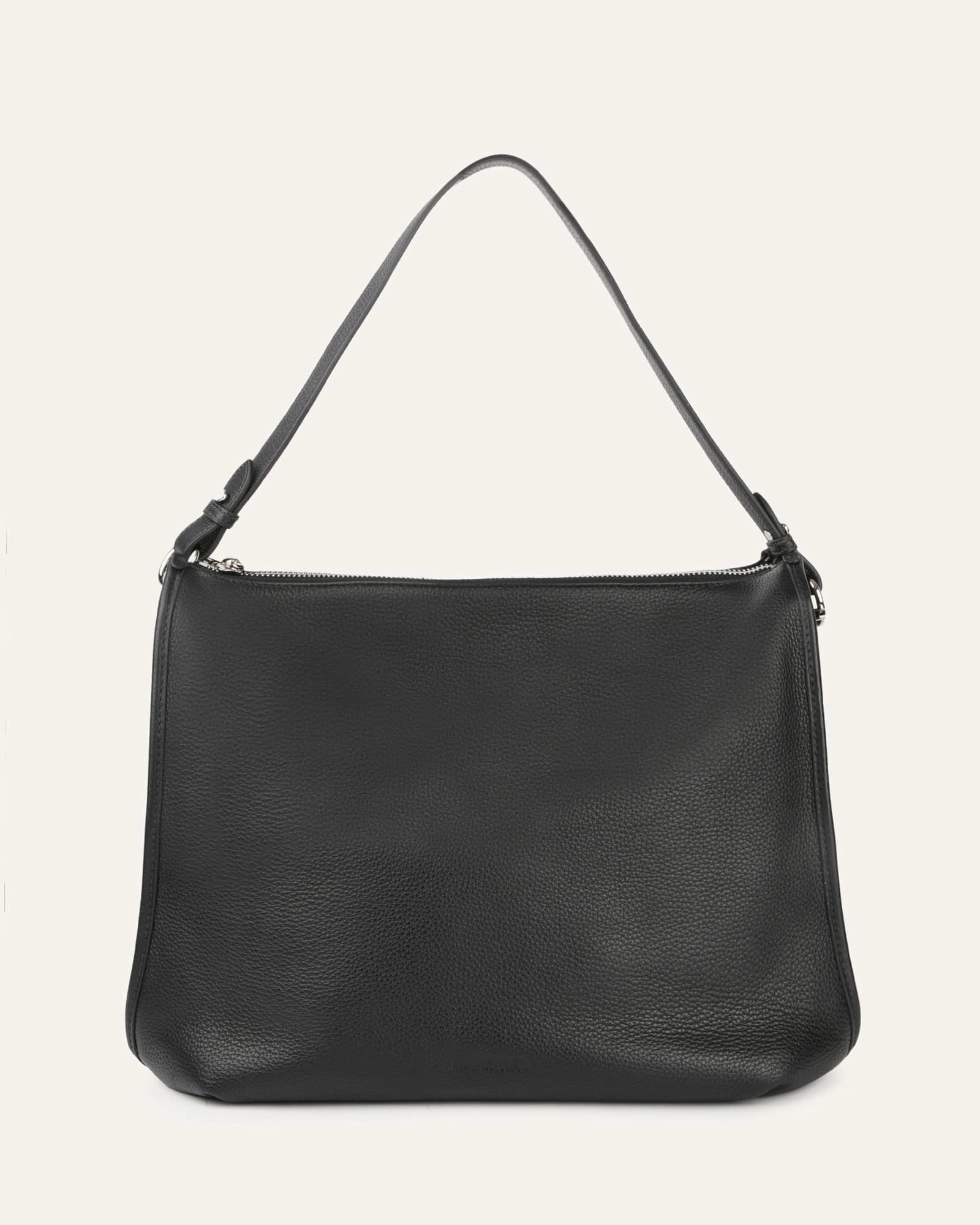 GRAYSON TOTE BAG BLACK LEATHER