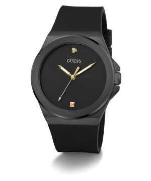GUESS Mens Black Analog Watch