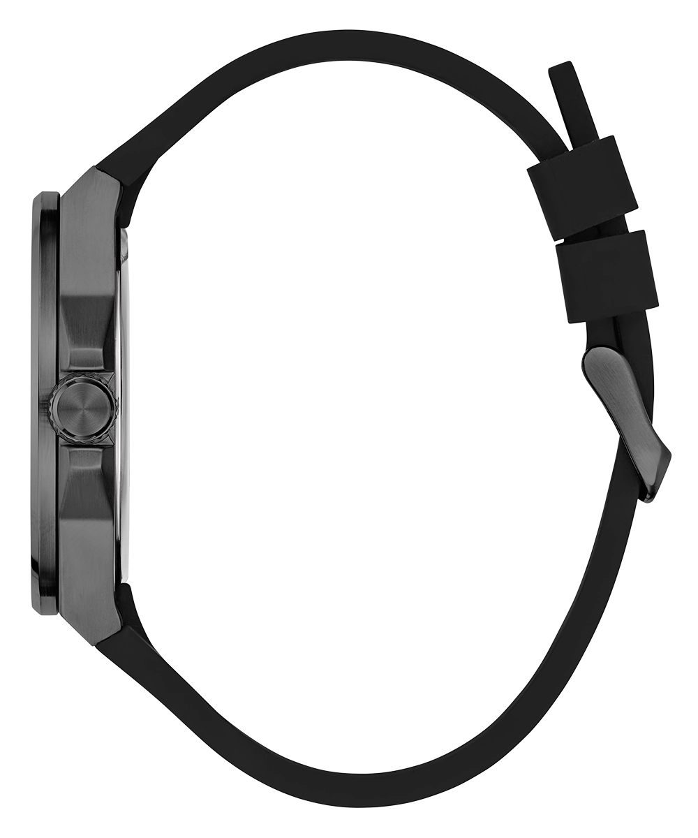 GUESS Mens Black Analog Watch