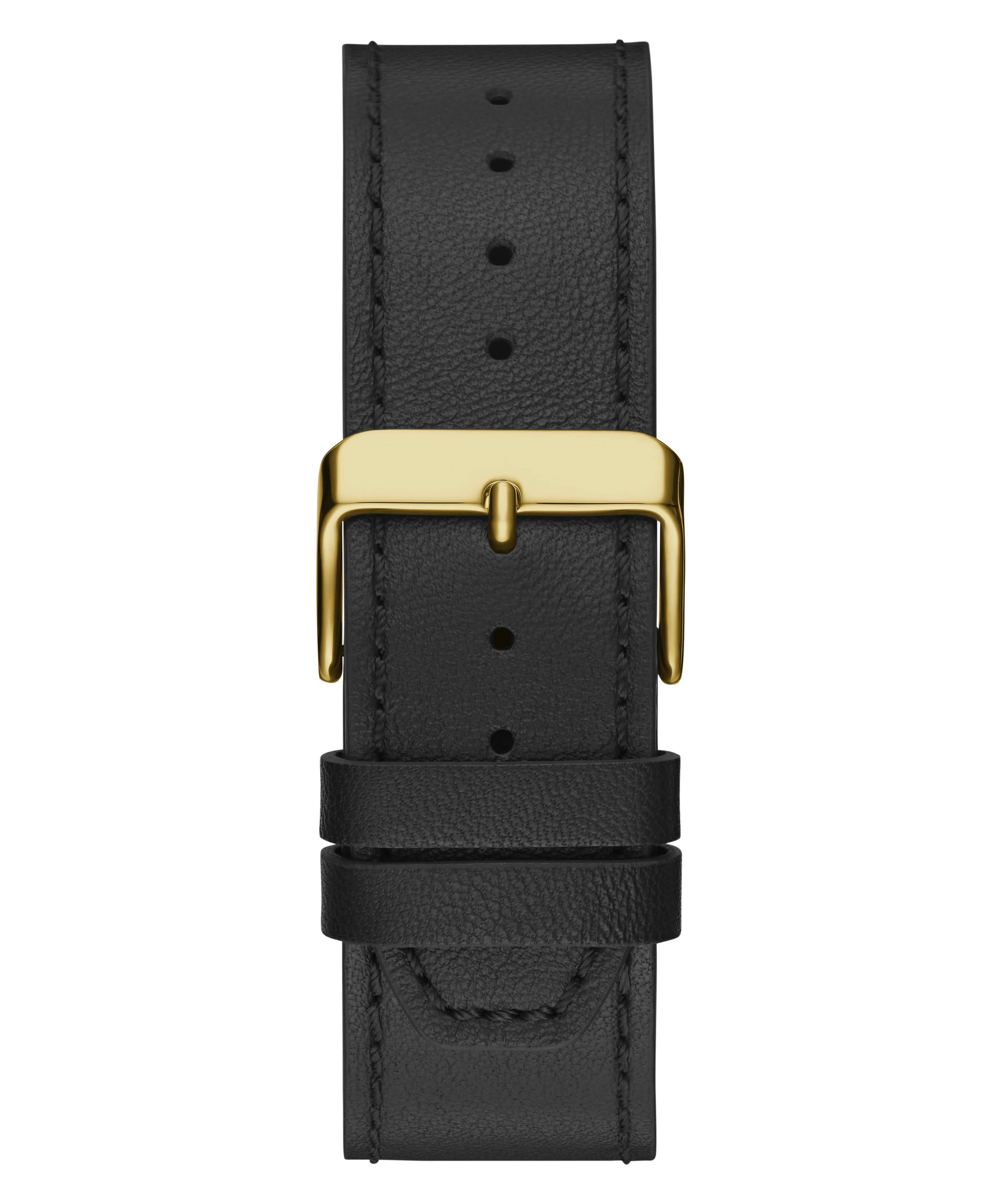 Guess Mens Black Gold Tone Multi-function Watch