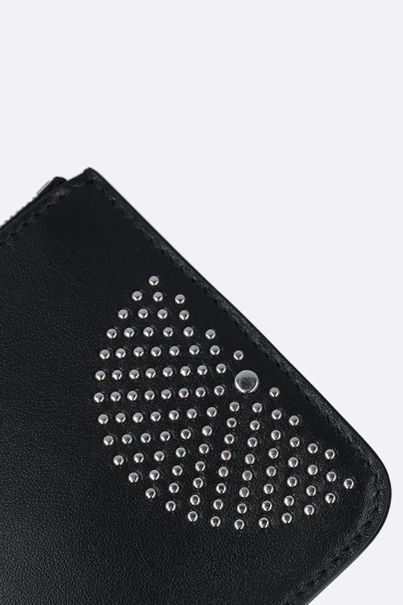 Hadar smooth leather small pouch