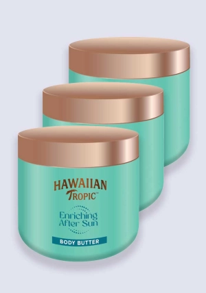 Hawaiian Tropic Aftersun Coconut Body Butter 250ml - 3 Pack Saver