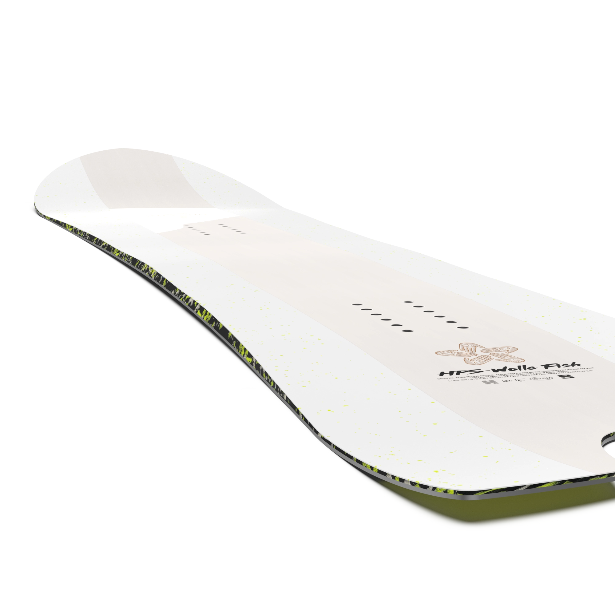 HPS - WOLLE NYVELT FISH SNOWBOARD