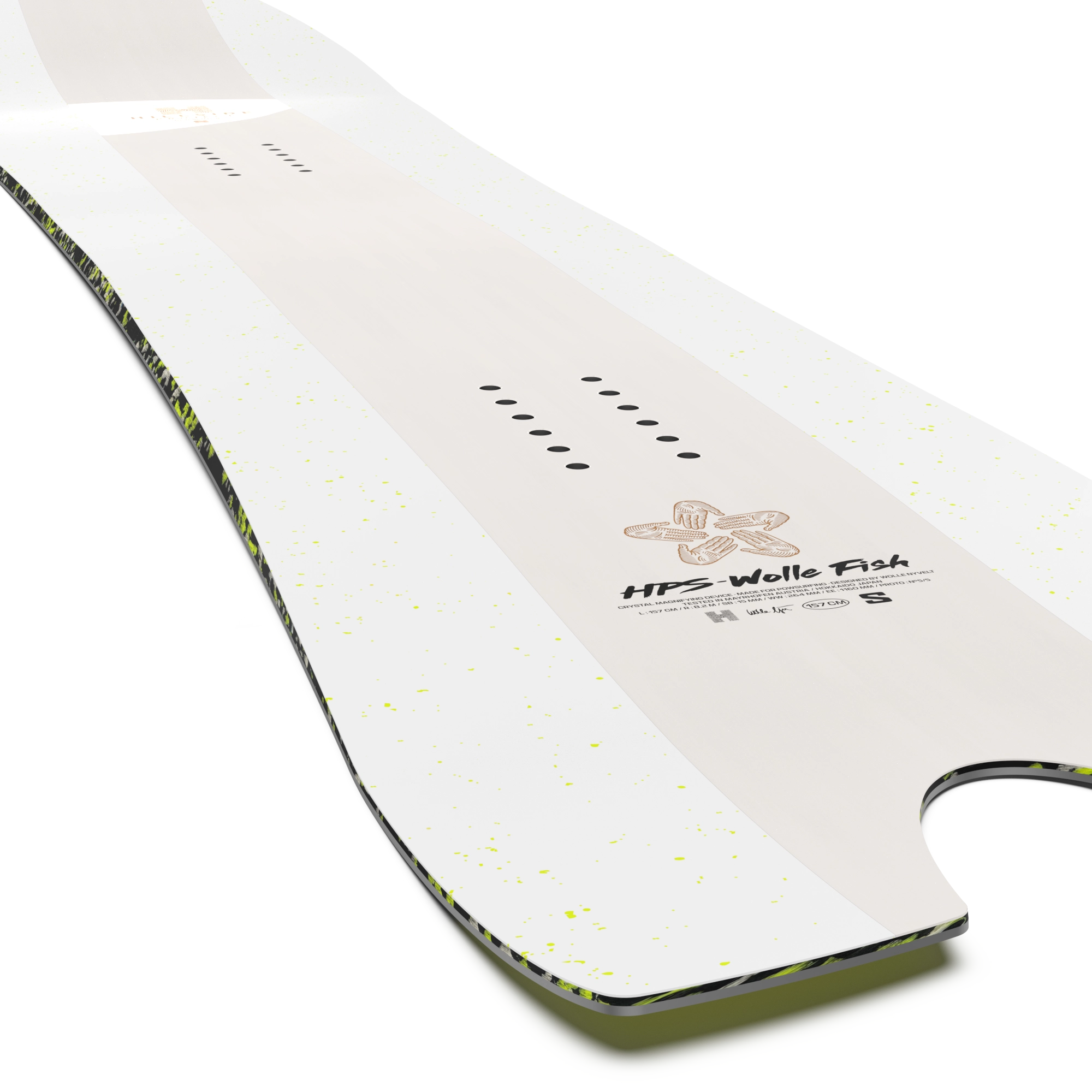 HPS - WOLLE NYVELT FISH SNOWBOARD