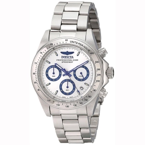 Invicta 17311 Men's Speedway Silver Dial Quartz Chronograph Steel Bracelet Dive Watch