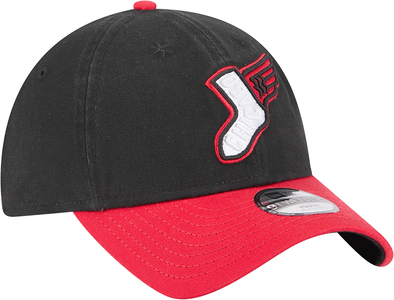Kids Chicago White Sox 2025 City Connect Alternate New Era 9TWENTY Hat- Red/Black