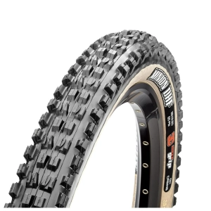 Maxxis Minion DHF 29 x 2.5 DC/EXO/TR/WT, Tan Wall, Mountain Bike Tire