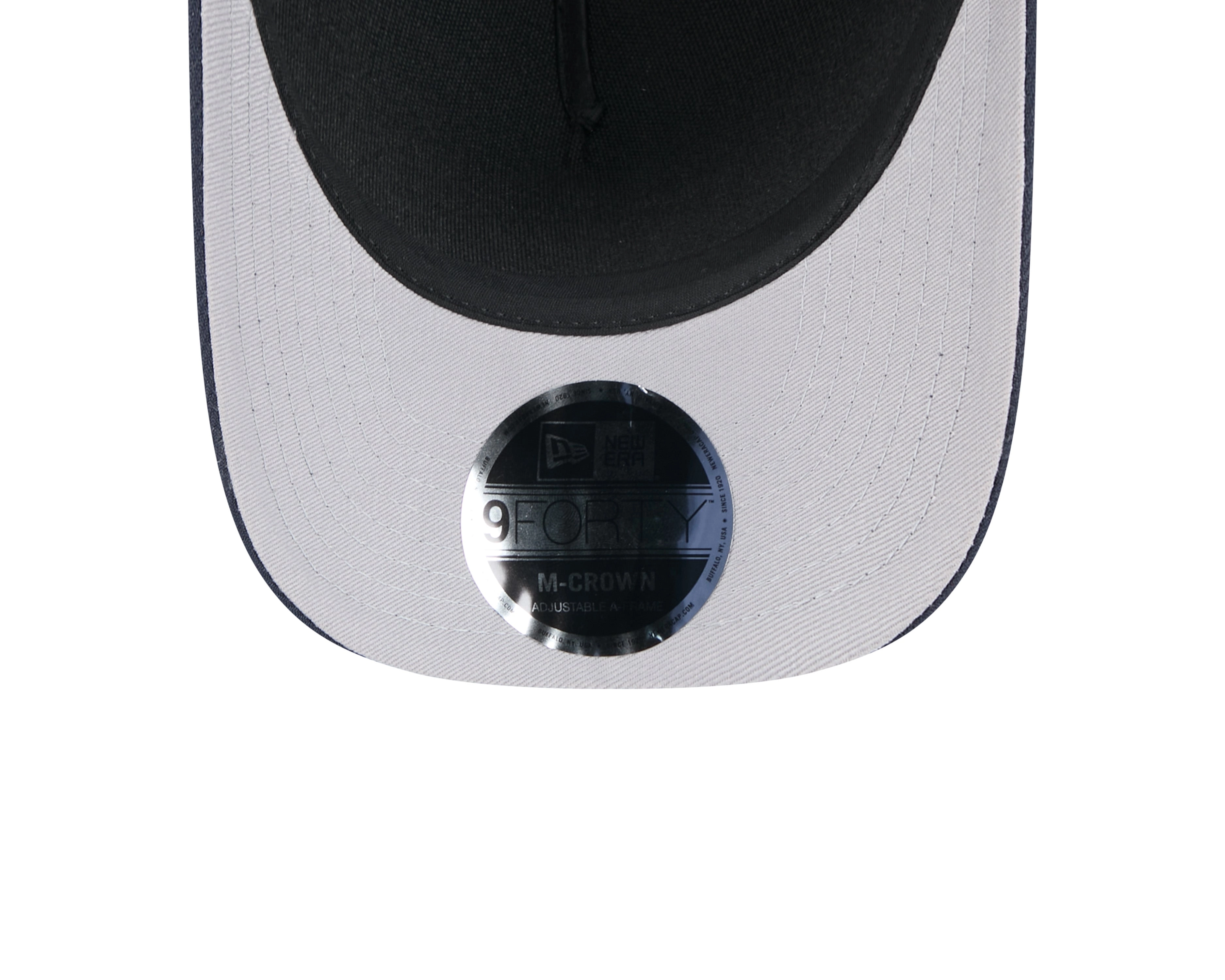 Men's Chicago Bears New Era 2025 NFL Draft Black M-Crown 9FORTY Snapback Adjustable Hat