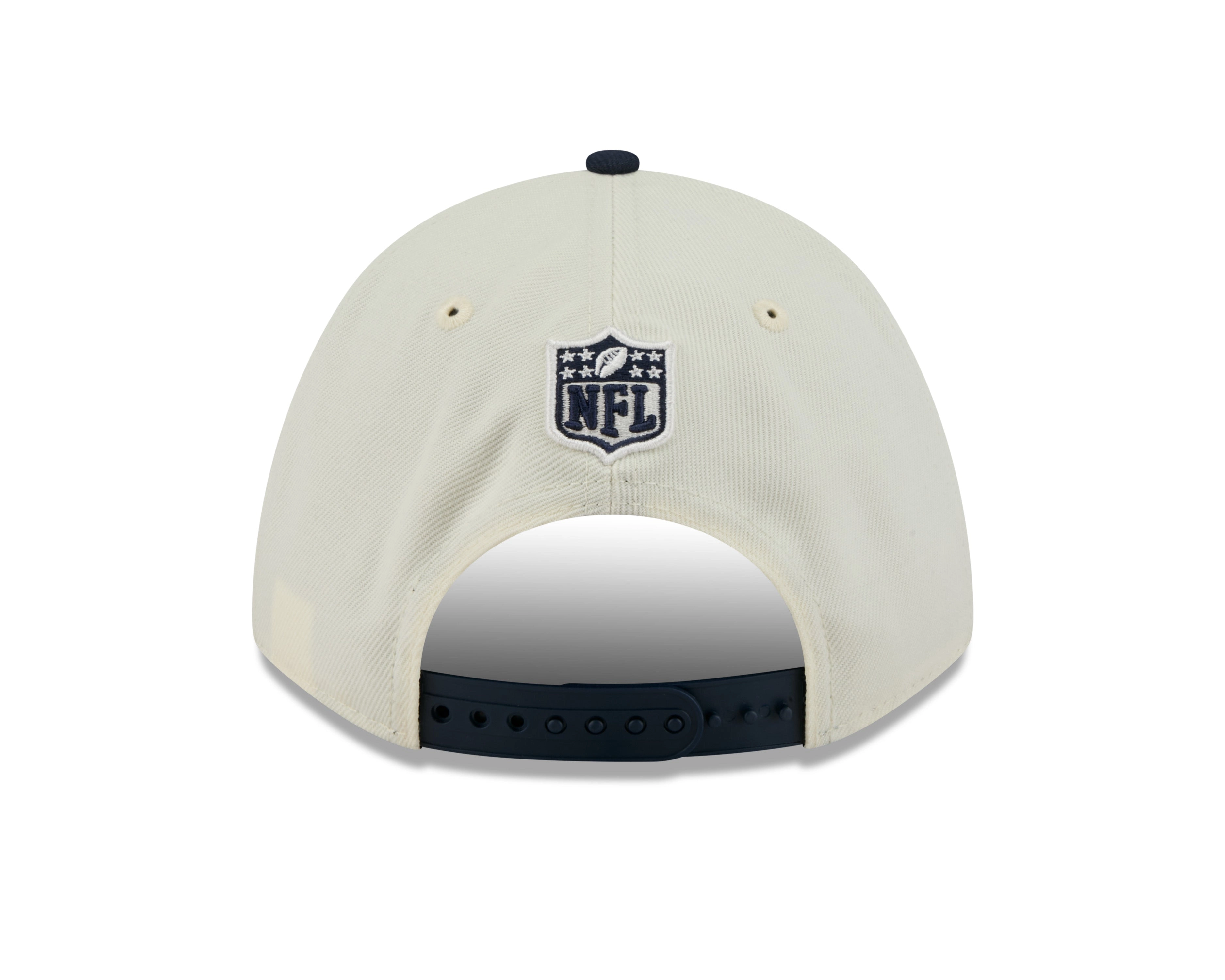 Men's Chicago Bears New Era 2025 NFL Draft Chrome M-Crown 9FORTY Snapback Adjustable Hat