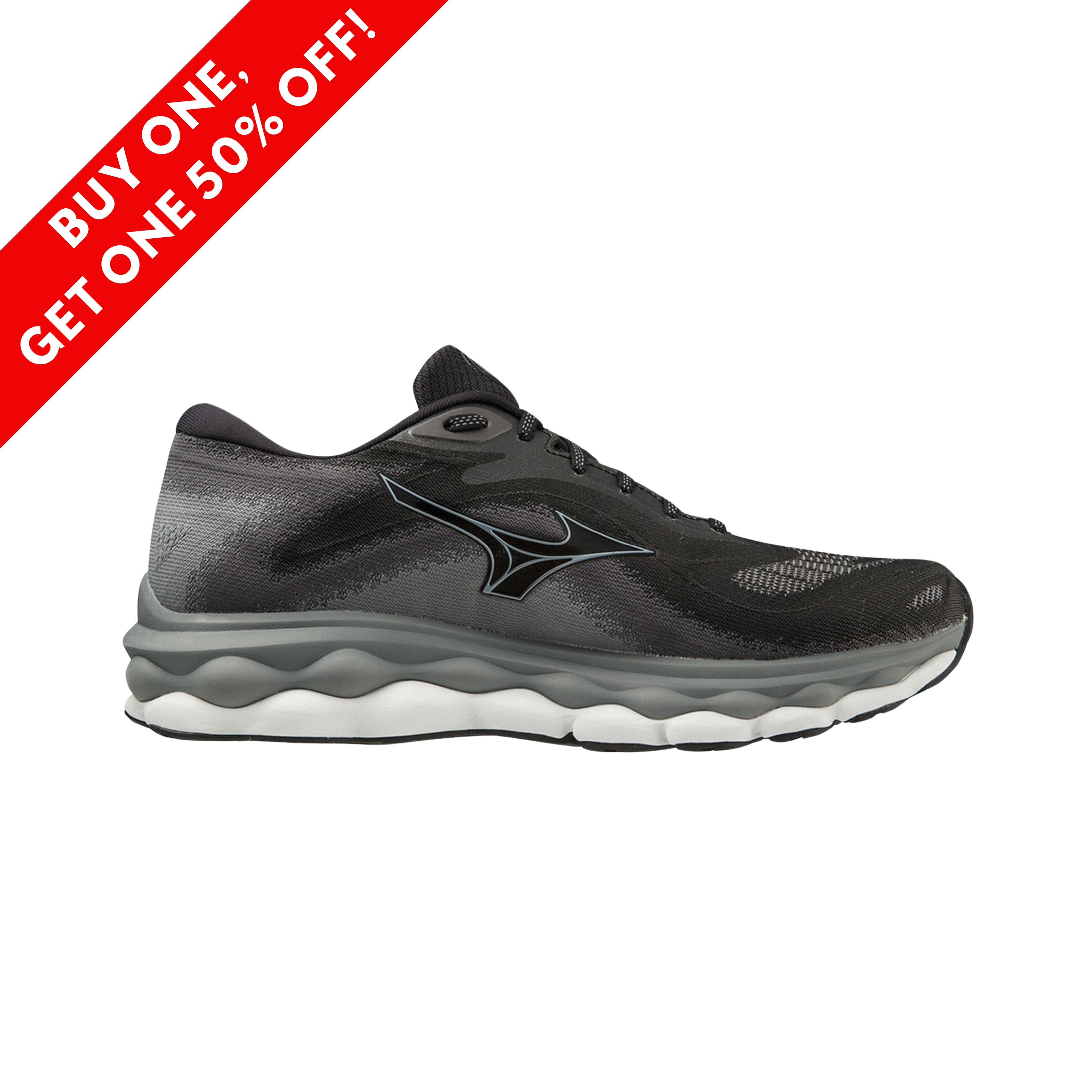 Men's Wave Sky 7 - Black/Glacier Ridge (Regular Width)