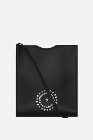 Pollux smooth leather crossbody bag