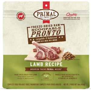 Primal Freeze-Dried Pronto Dog Lamb