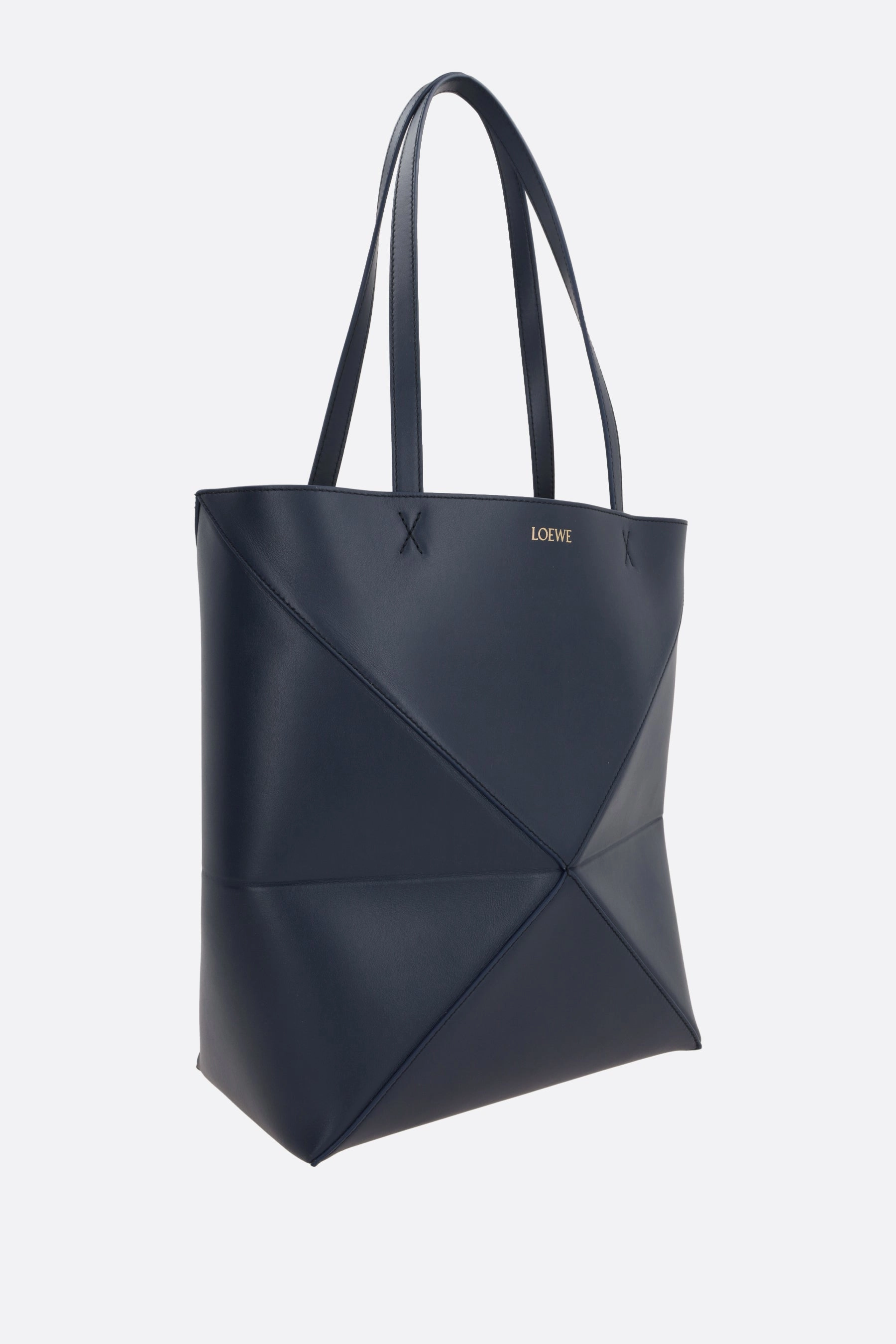 Puzzle Fold medium tote bag in smooth leather