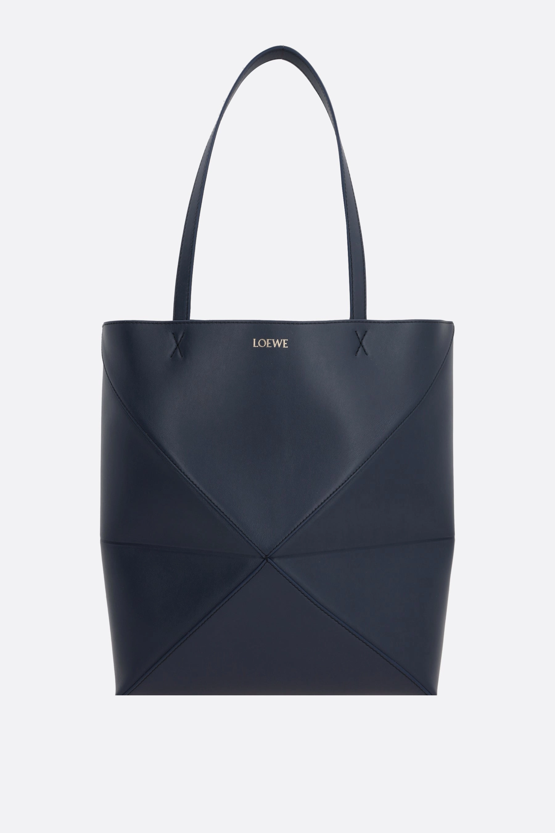Puzzle Fold medium tote bag in smooth leather