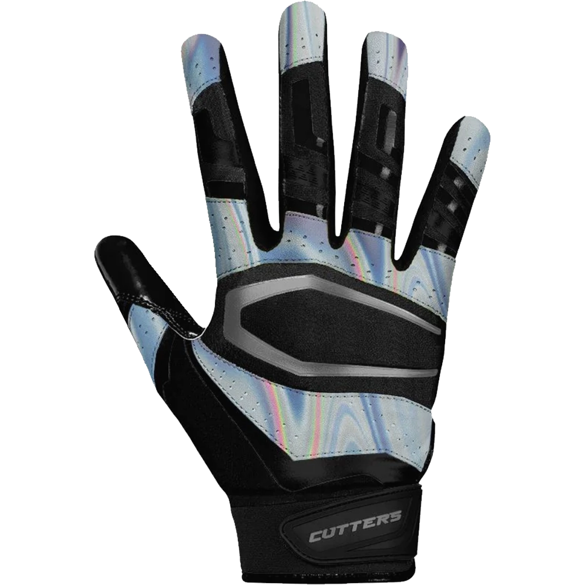 Rev Pro 3.0 Chrome Iridescent Receiver Gloves