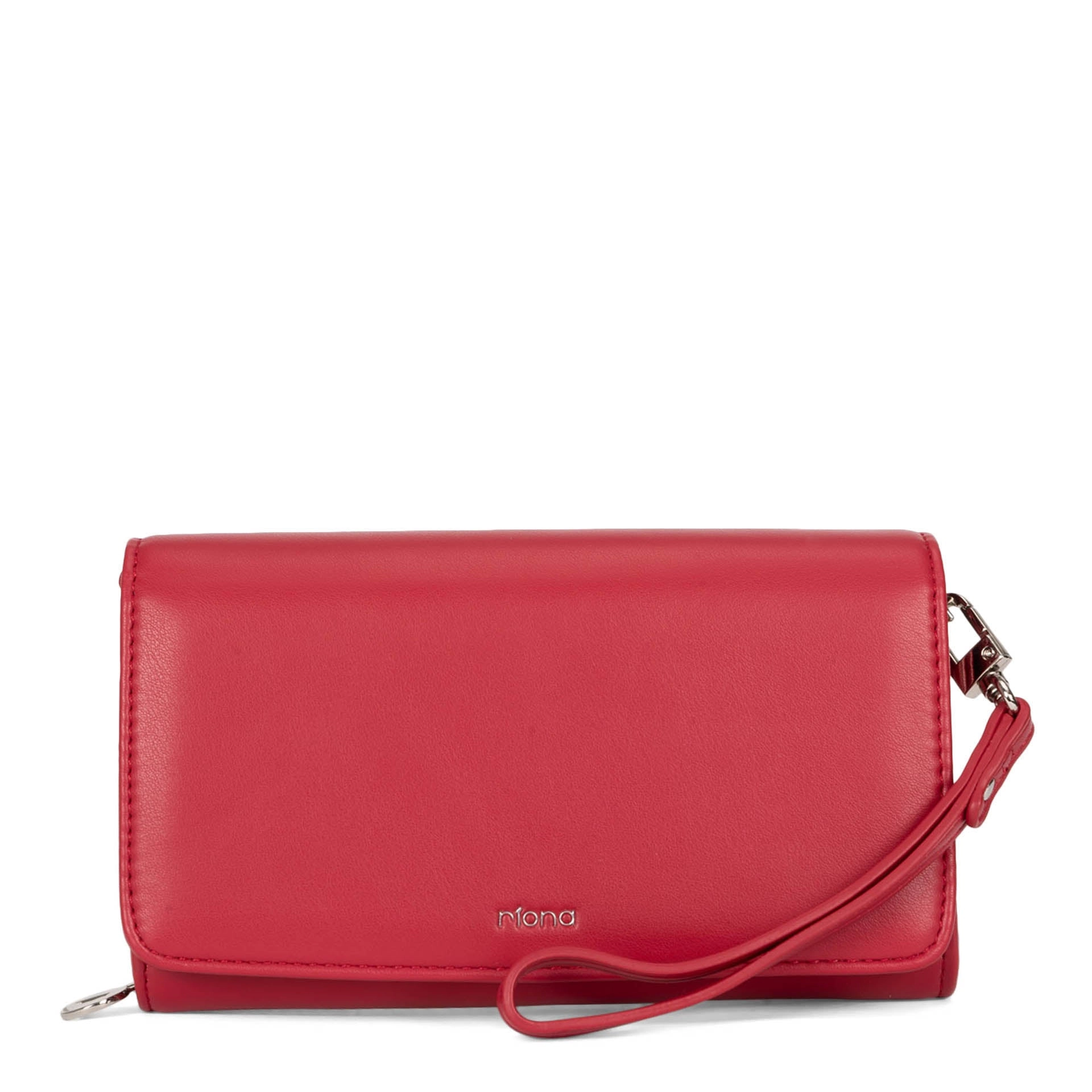 Riona Audrey 2.0 Smooth RFID Wallet on a String