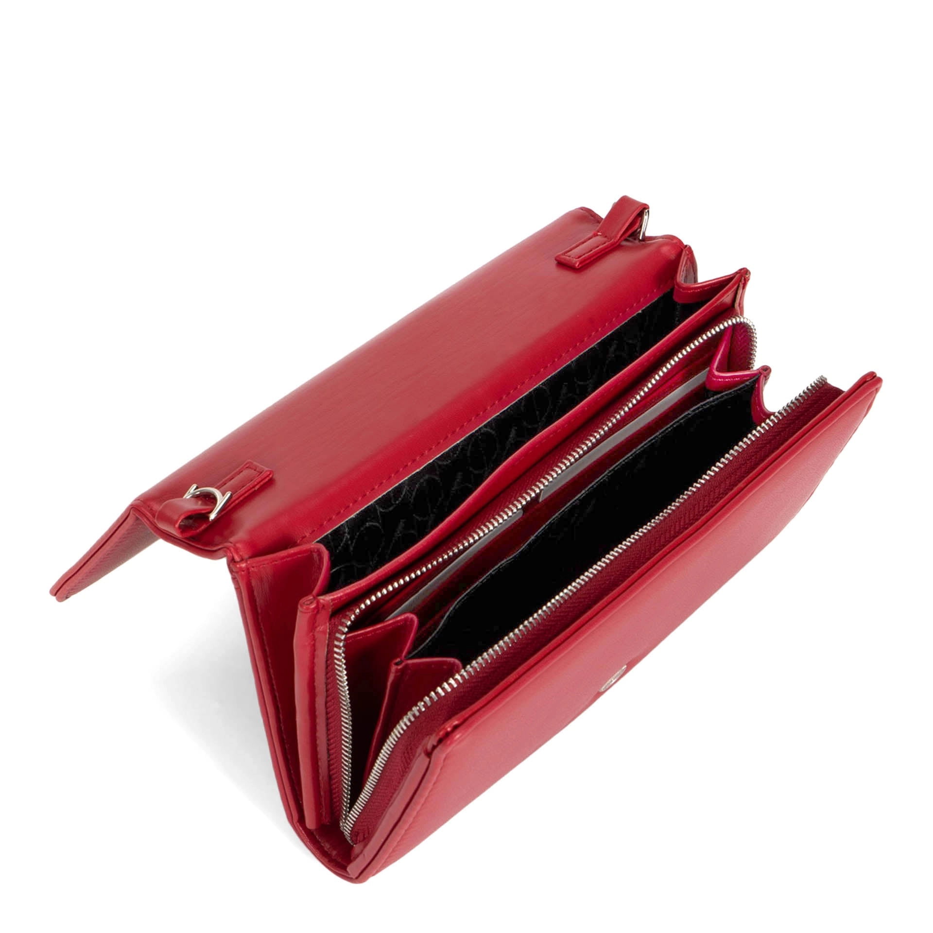 Riona Audrey 2.0 Smooth RFID Wallet on a String