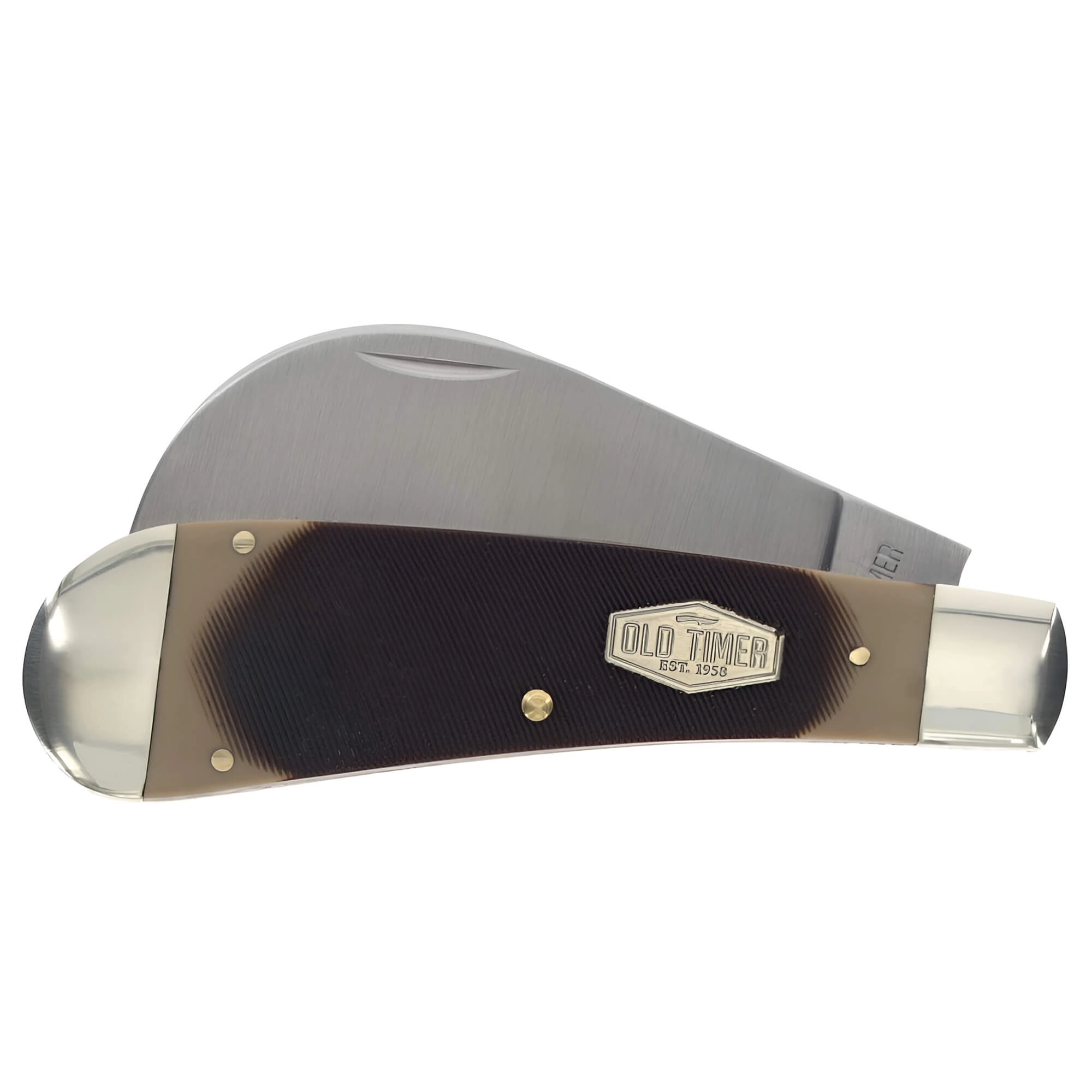 Schrade Old Timer Folding Pocket Knife - Hawkbill Pruner Sawcut Handle | 16OT